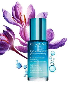 (3/30$) Clarins Hydra-Essentiel Hydrating Bi-Phase Serum - travel size